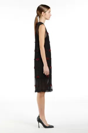 Embellished Layered Dress