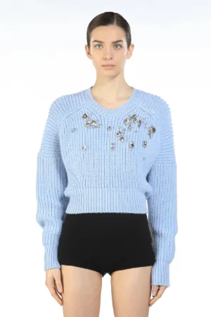 Embellished Sweater