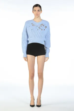 Embellished Sweater