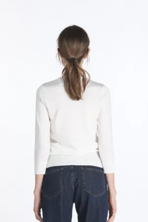 embroidered logo jumper