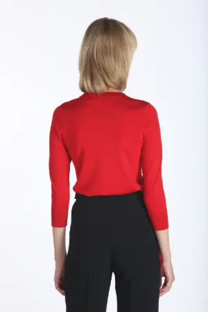 embroidered logo jumper