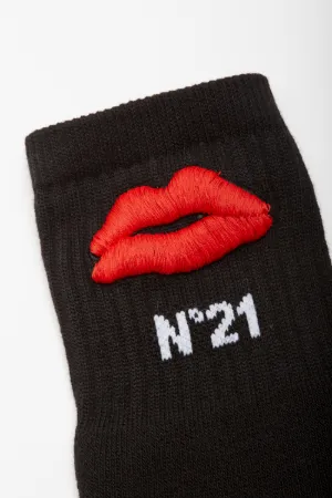 Embroidered Logo Socks