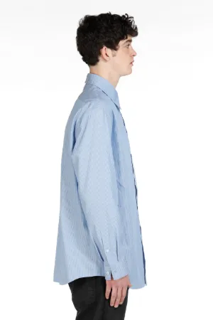 Embroidered Pinstripe Shirt