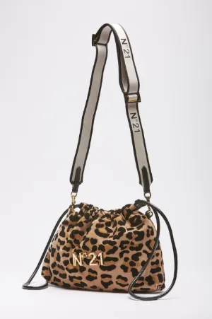 Eva Leopard-Print Crossbody Bag