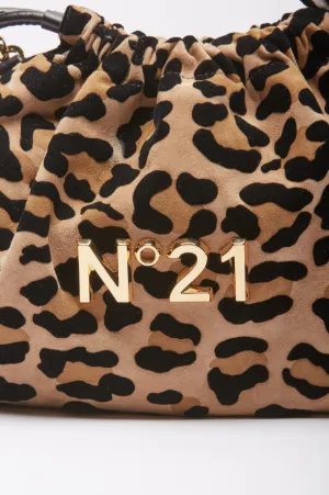 Eva Leopard-Print Crossbody Bag