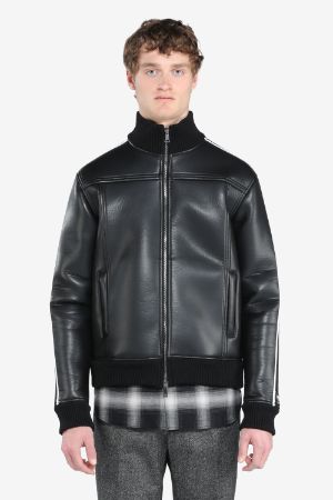 Faux Leather Jacket in black N 21 Official Online Store