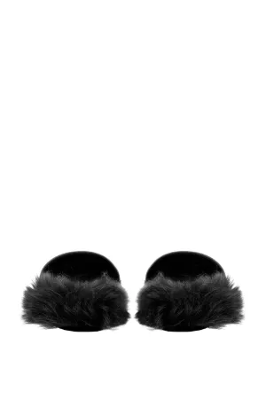 Faux Shearling Slippers