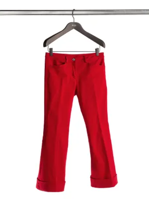 five-pocket cotton-blend jeans