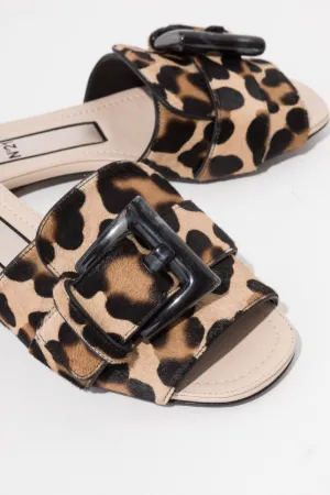 flat buckle sandals