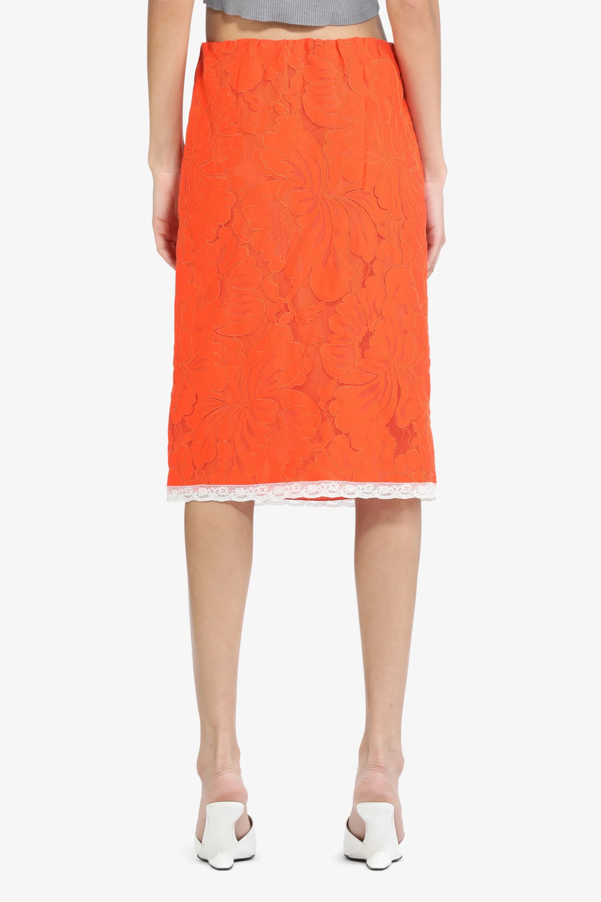 FloralAppliqué Skirt N°21 Official Online Store