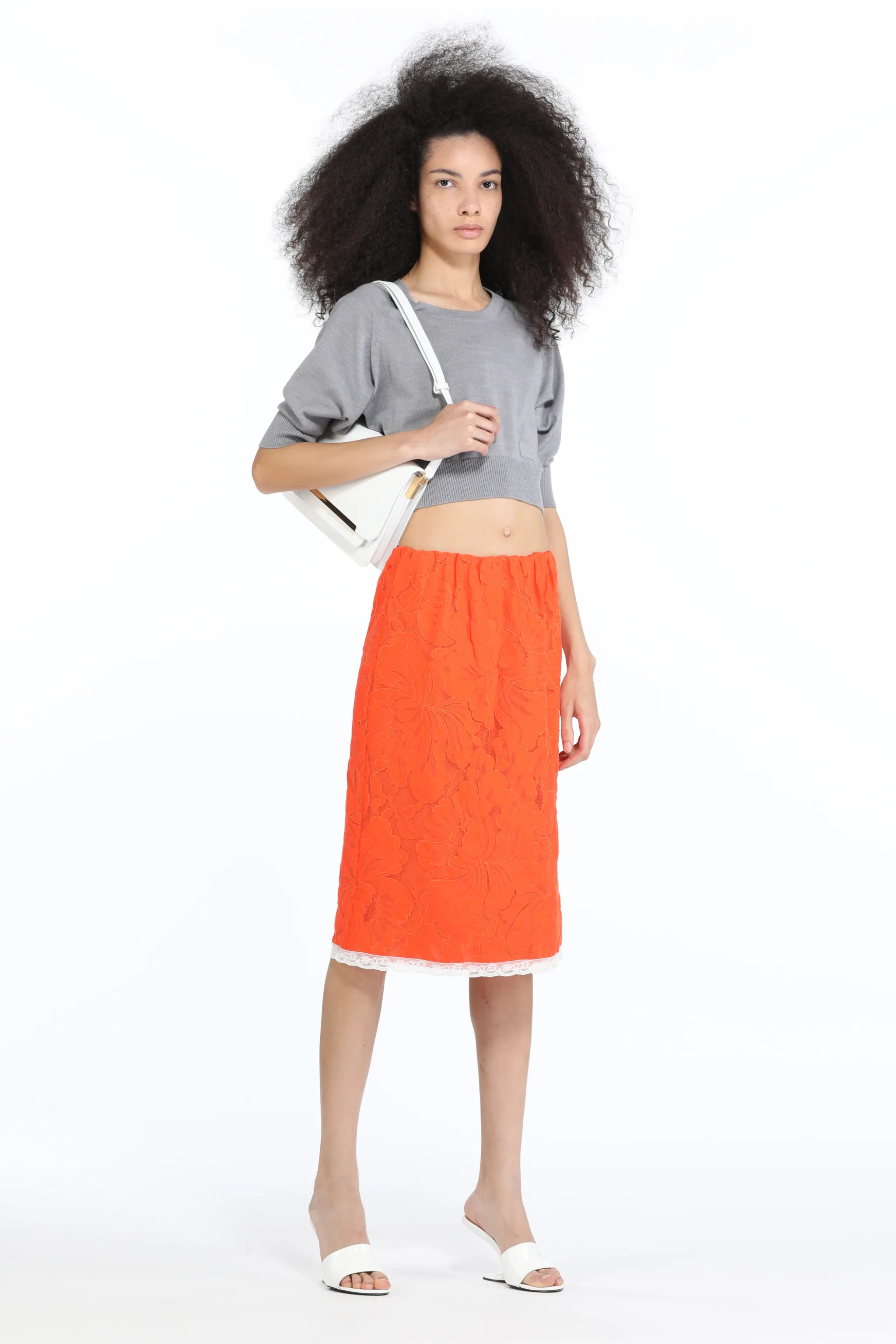 FloralAppliqué Skirt N°21 Official Online Store