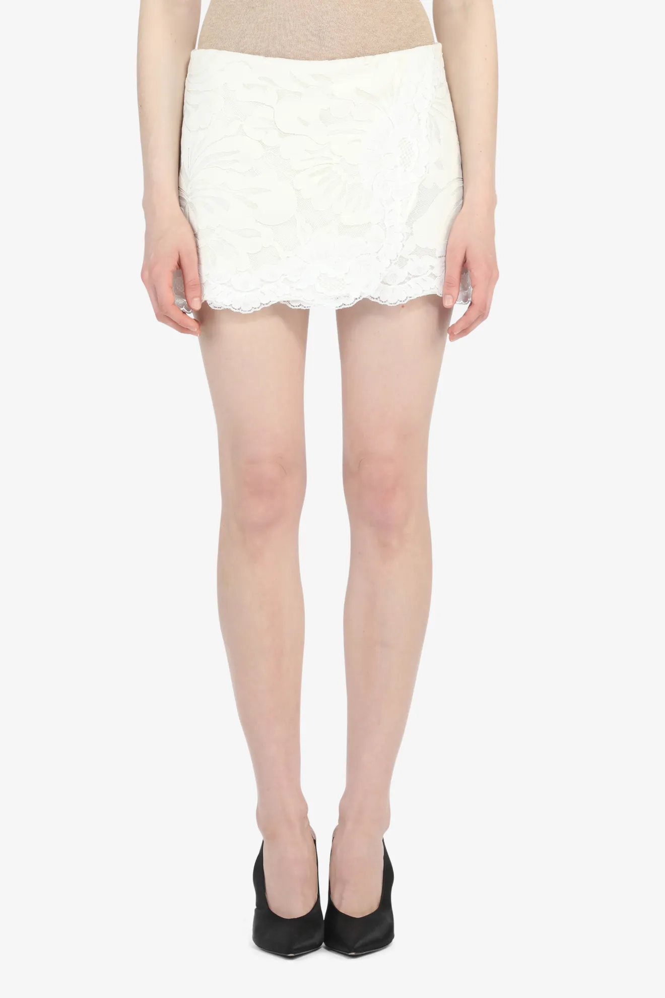 FloralAppliqué Skirt N°21 Official Online Store