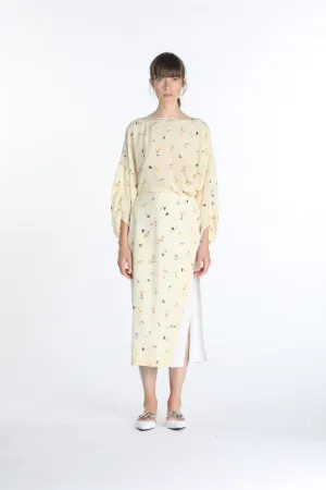 floral-print dress
