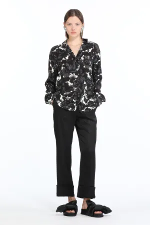 Floral-Print Shirt
