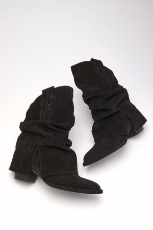 Foldover Ankle Boots