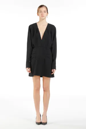 Gathered Mini Dress