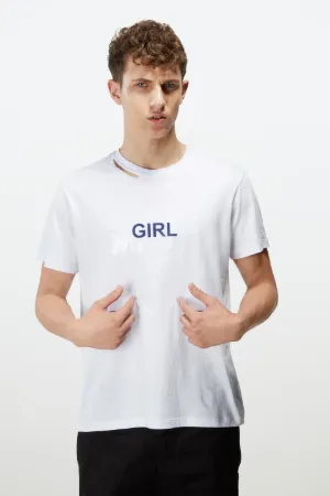 girl print t-shirt