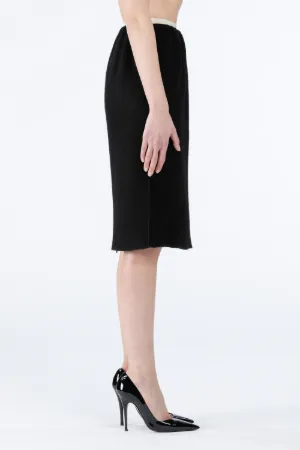 Gonna a tubino in lana nero | N°21 | Online Store Ufficiale
