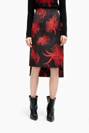 gonna con stampa anemone