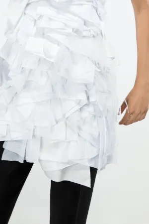 halterneck ruffle top