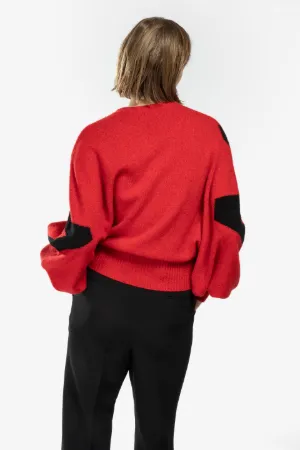 Intarsia-Logo Sweater