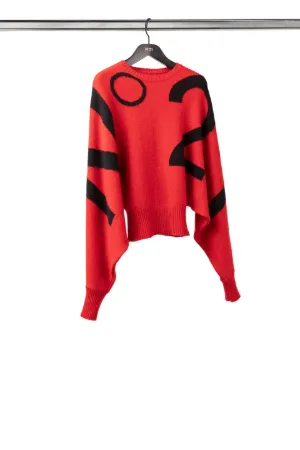 Intarsia-Logo Sweater