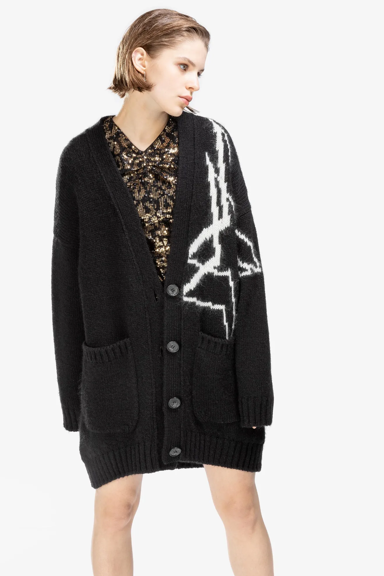 black star cardigan