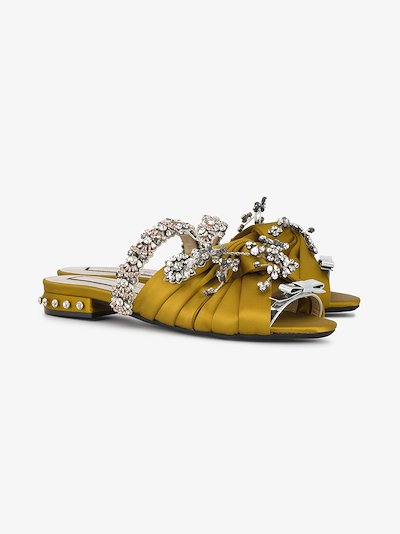 jeweled mules