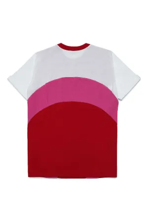 Colourblock Logo Appliqué T-Shirt