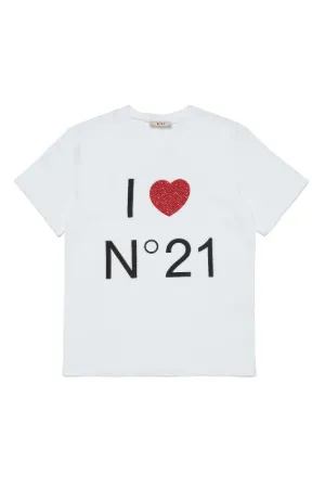 Crystal-Embellished Logo T-Shirt