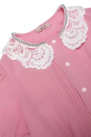 Lace Collar Dress