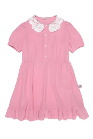 Lace Collar Dress