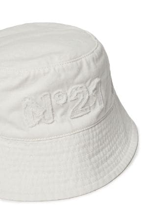 Logo-Appliqué Cotton Bucket Hat