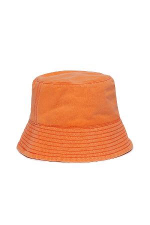 Logo-Appliqué Cotton Bucket Hat