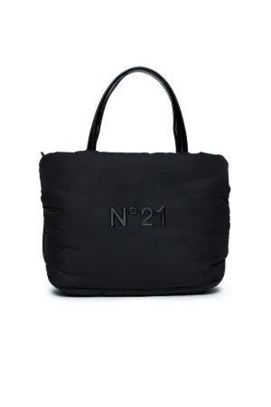 Logo-Appliqué Padded Tote Bag