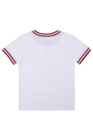 Logo Heart-Appliqué Cotton T-Shirt