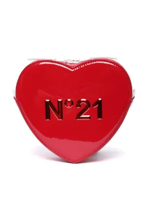 Logo-Plaque Heart Bag
