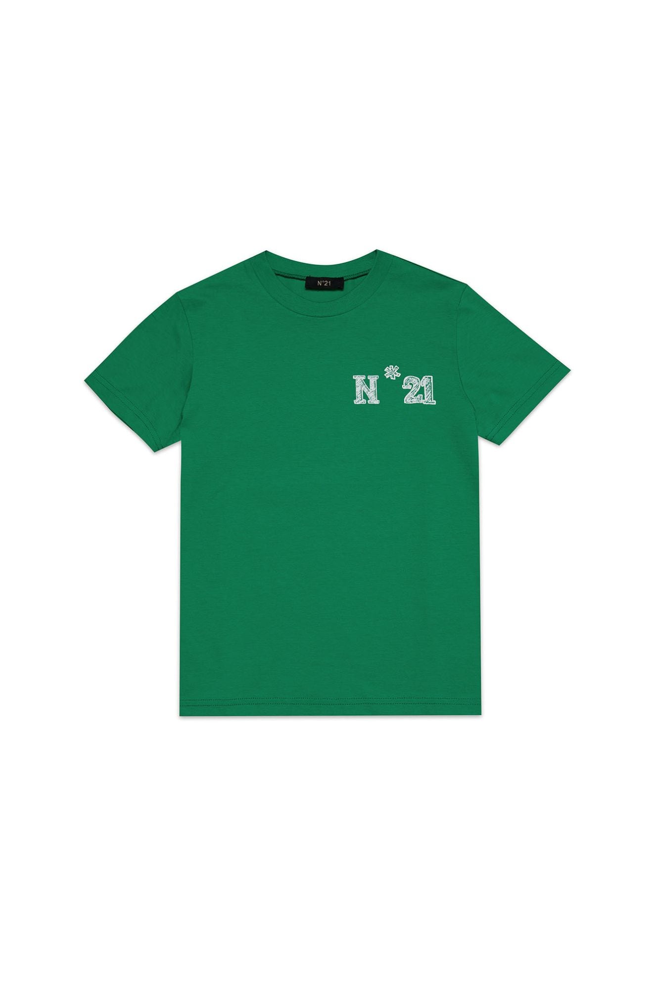 Logo-Print Cotton T-Shirt | N°21 | Official Online Store