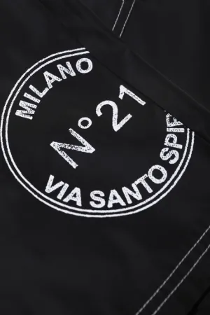 Logo-Print Swim Shorts