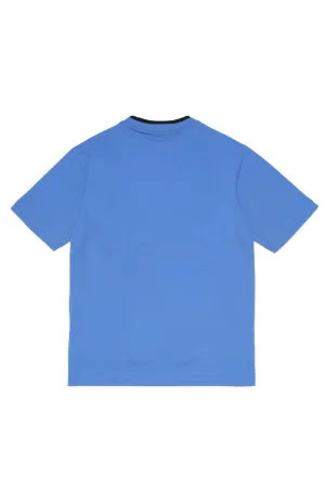 Logo-Print T-Shirt in blue | N°21 