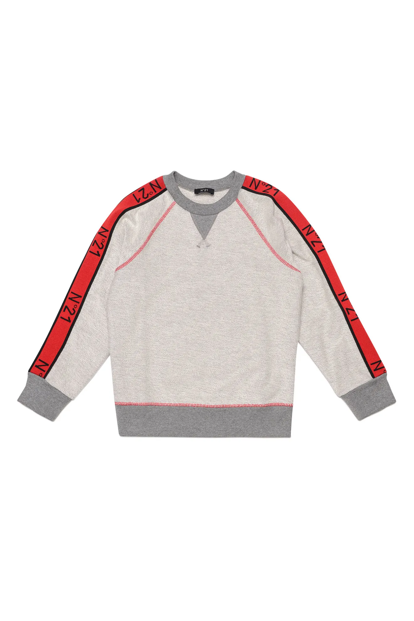 Cotton sweatshirt clearance with gucci stripe