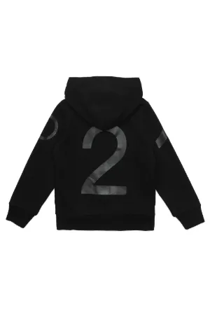 Zipped Logo Hoodie