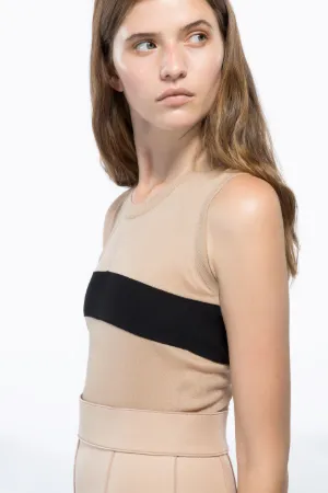 Knitted tank top