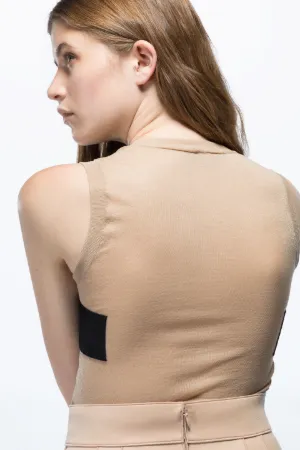 Knitted tank top