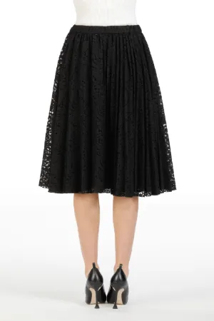 Lace A-Line Skirt