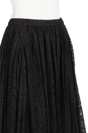 Lace A-Line Skirt