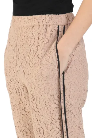 Lace Cropped Trousers