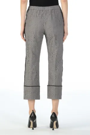 Lace Cropped Trousers