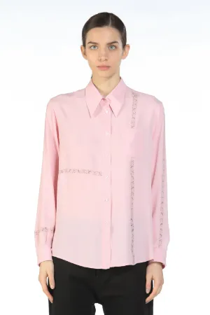 Lace-Insert Shirt