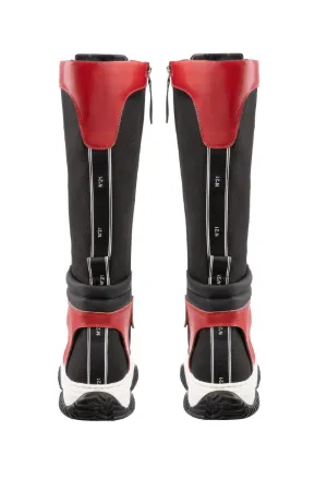 Lace-Up Sneaker Boots